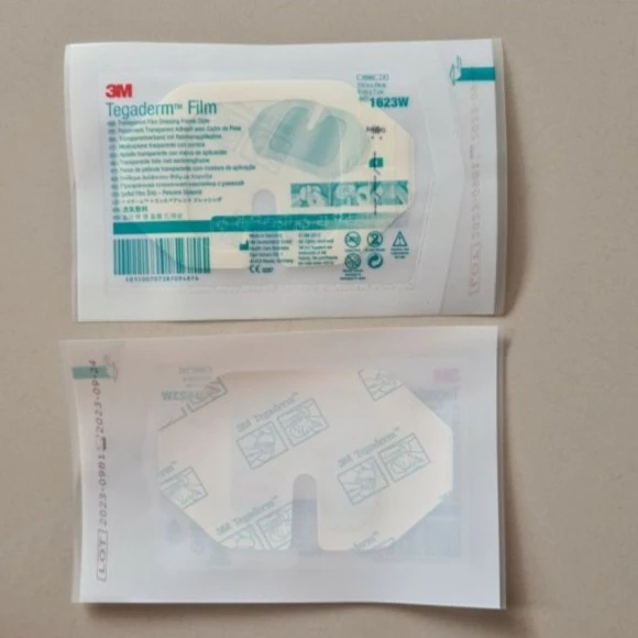 Tegaderm Film 1623 3m 6 cm x 7 cm Tegaderm Infus Plester Transparan Plester Luka Tahan Air Penutup L