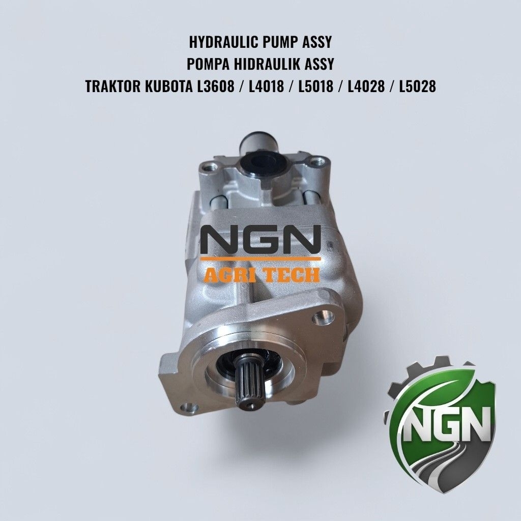 HYDRAULIC PUMP ASSY / POMPA HIDRAULIK TRAKTOR KUBOTA L3608 / L4018 / L5018 / L4028 / L5028
