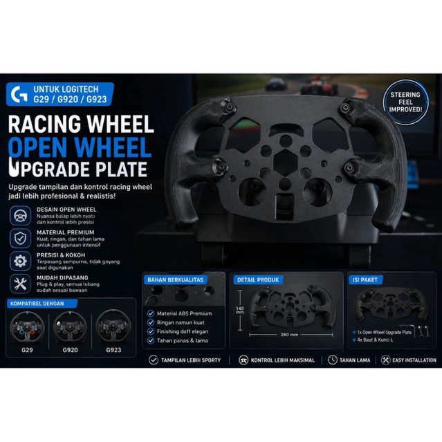 Stir f1 logitech g29/g923/g920