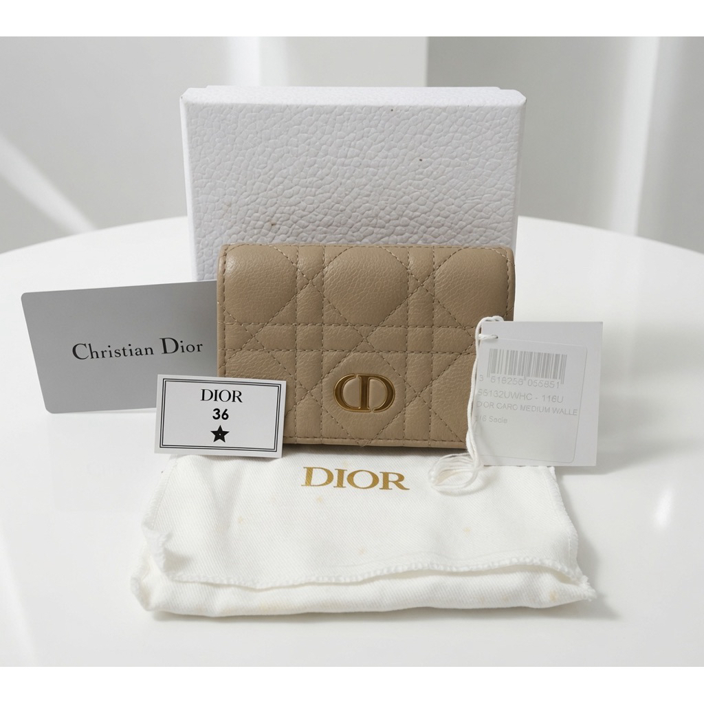 5.2JUTA BELUM ADMIN // PRELOVED - DIOR CARO CARDWALLET