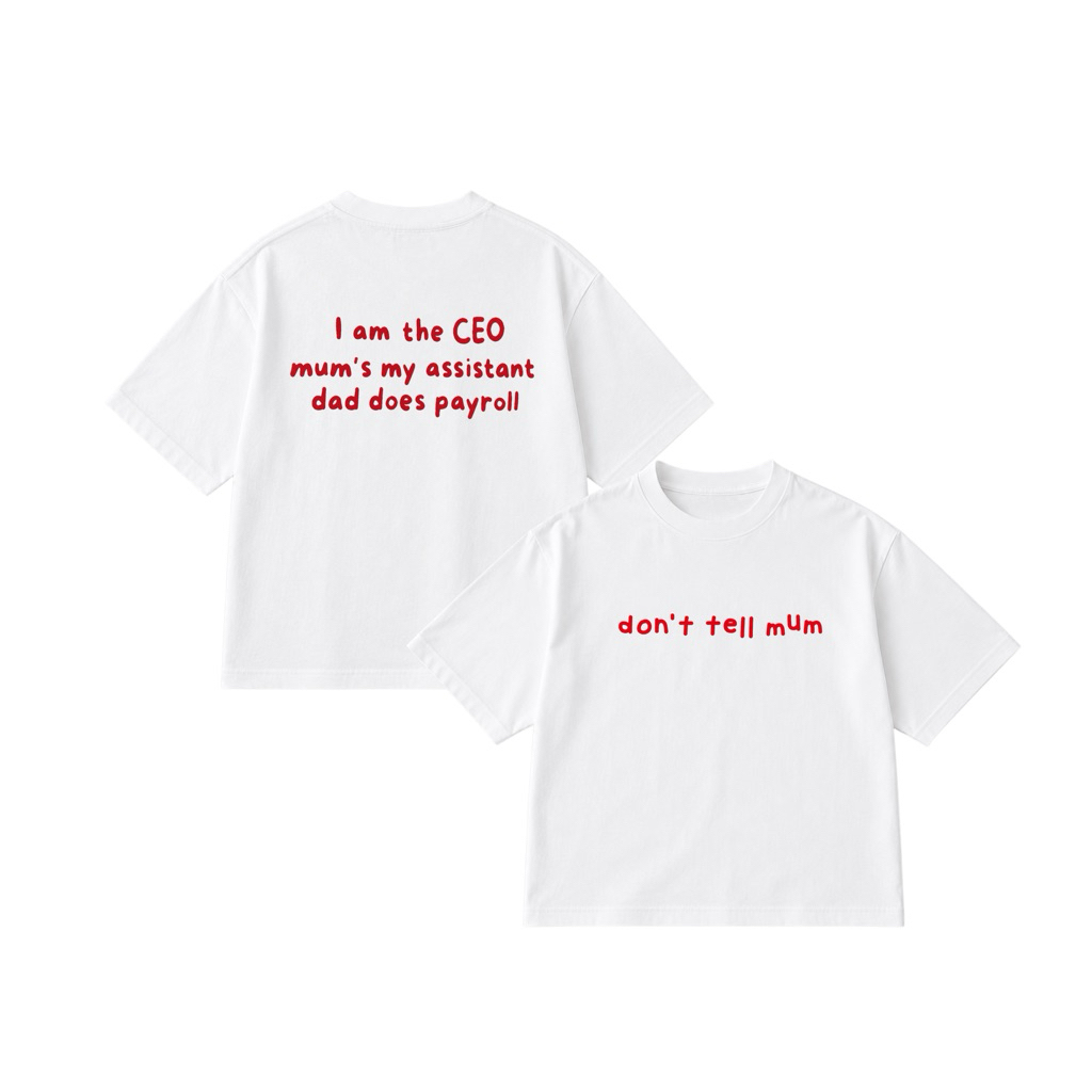 T-Shirt Boxy CEO by littlelooms