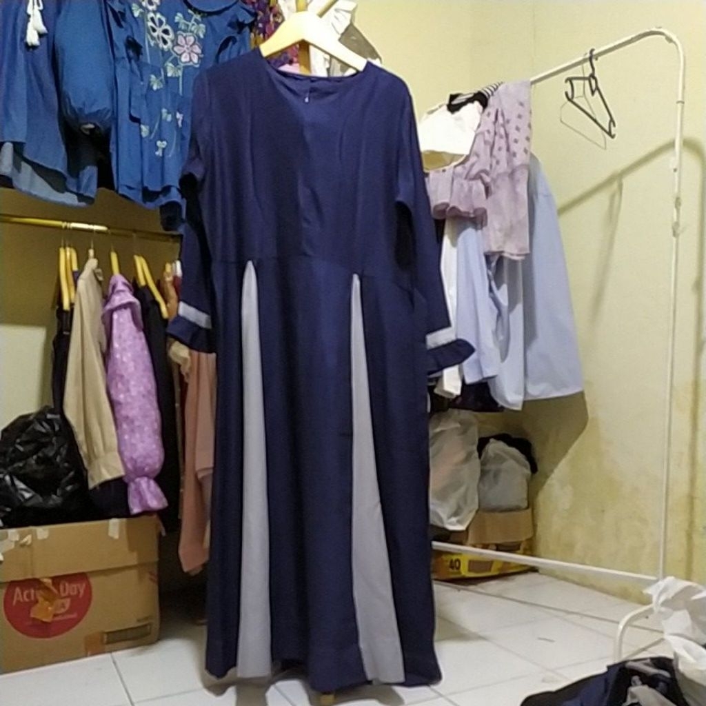 PL Gamis Navy Biru