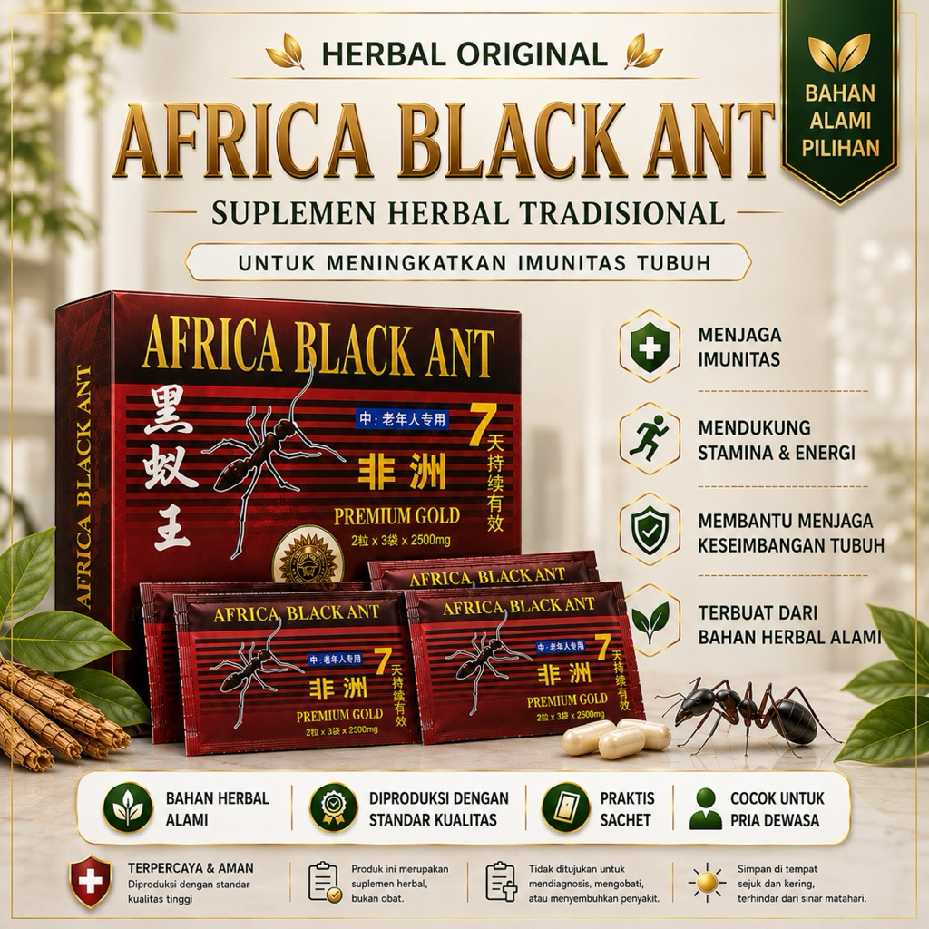 Black Ant Madu Herbal Hutan Alami Original sudah BPOM