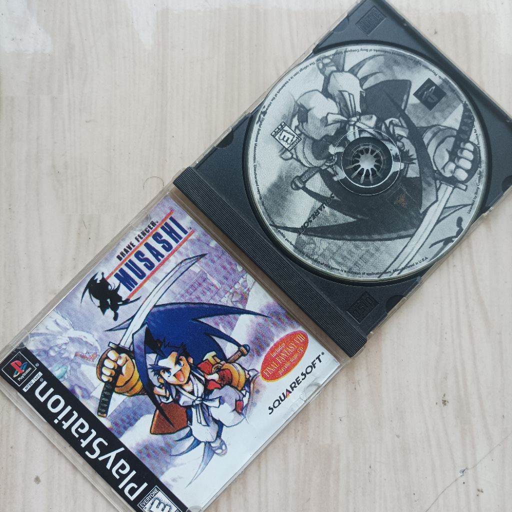 Kaset CD Games PlayStation PS1 Musashi