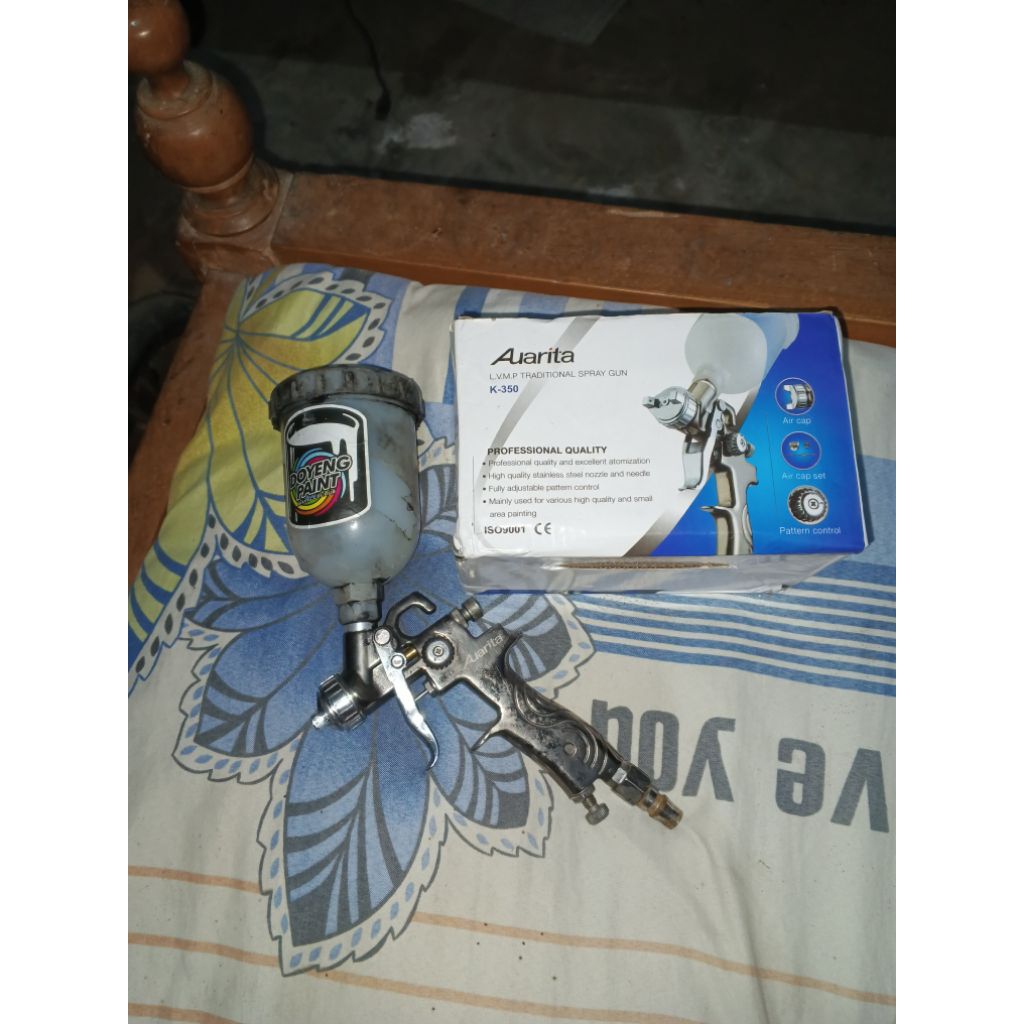 spray gun aurita k350 STD modif