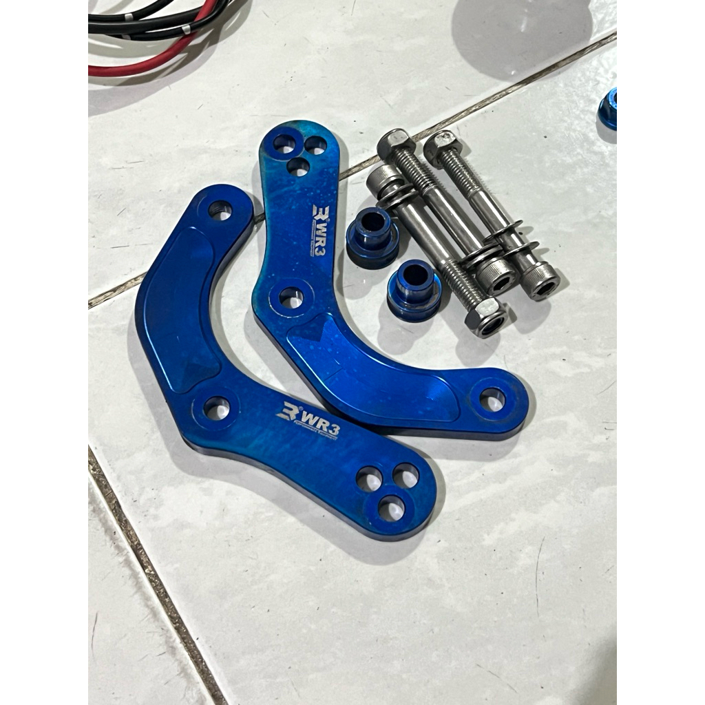 lowering kit WR3 ZX25R ZX25 ZX 25R biru blue