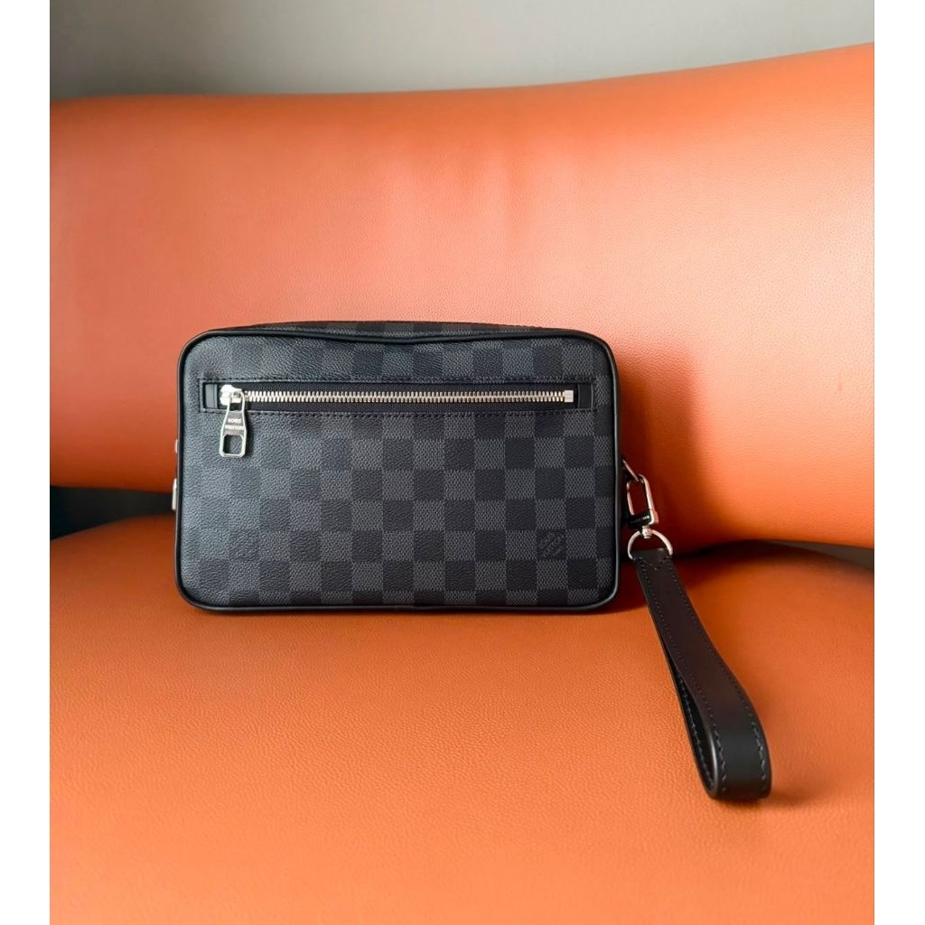 Like new LV kasai damier graphite 2021Complete set receipt