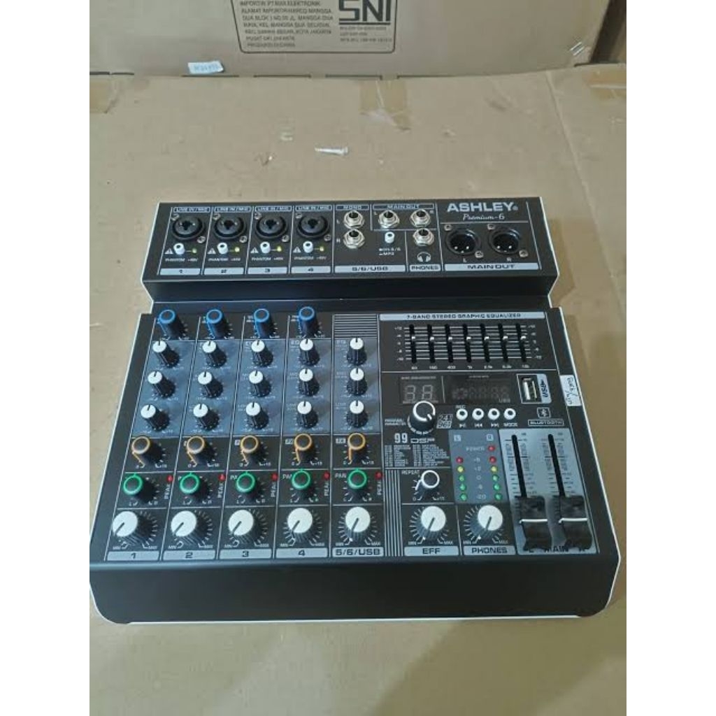 Mixer Audio Ashley premium 6 second