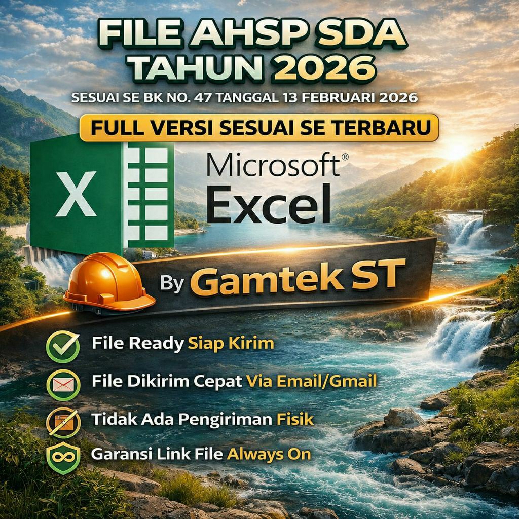 (EMAIL) FILE EXCEL AHSP SDA TAHUN 2026