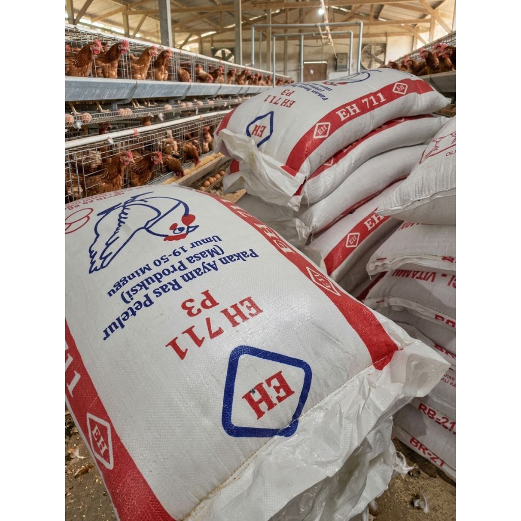 PAKAN AYAM PETELUR EH 711 P3 REPACK 500G