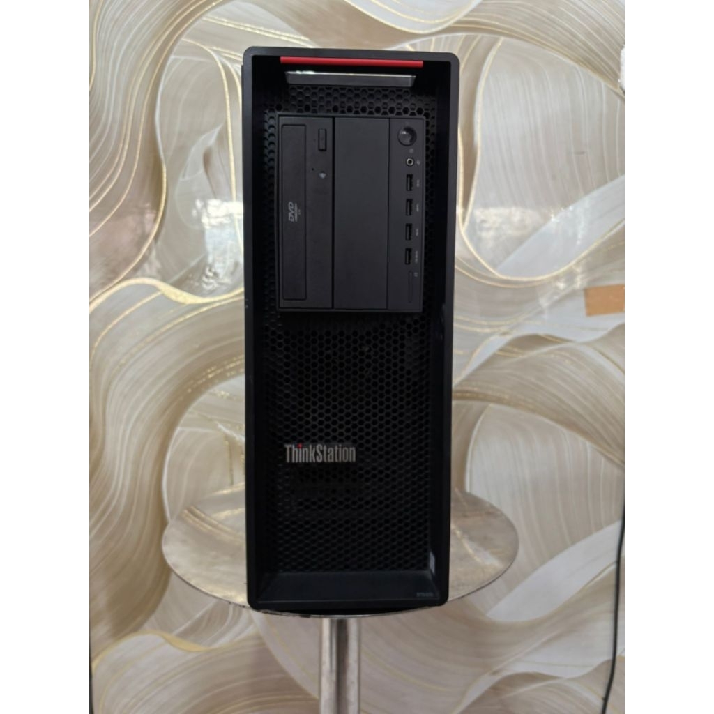 PC SERVER THINKSTATION P520 XEON W-2102 RAM 64GB SSD 1TB QUADRO P1000 MURAH LEBAY