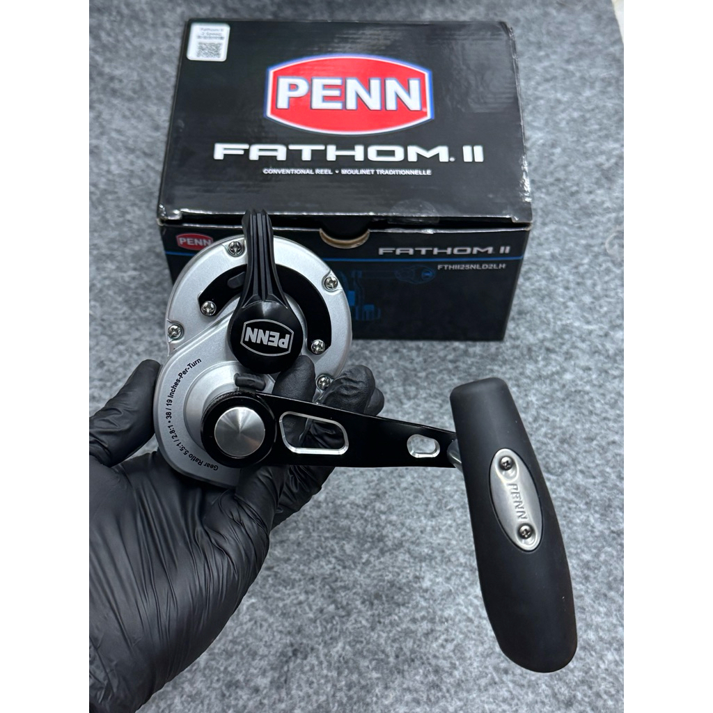 Reel Jigging Overhead Penn Fathom II | Dual Speed