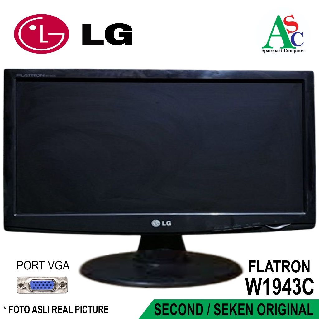 Monitor 19 inch LG Wide