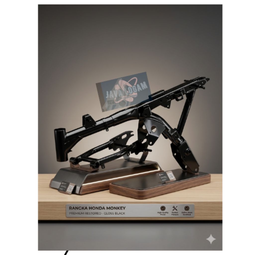 Rangka motor Honda monkay Frame Honda monkey bahan tebal berkualitas