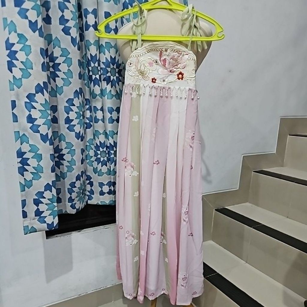 Preloved Hanbok Anak Pink uk. 7-8 th