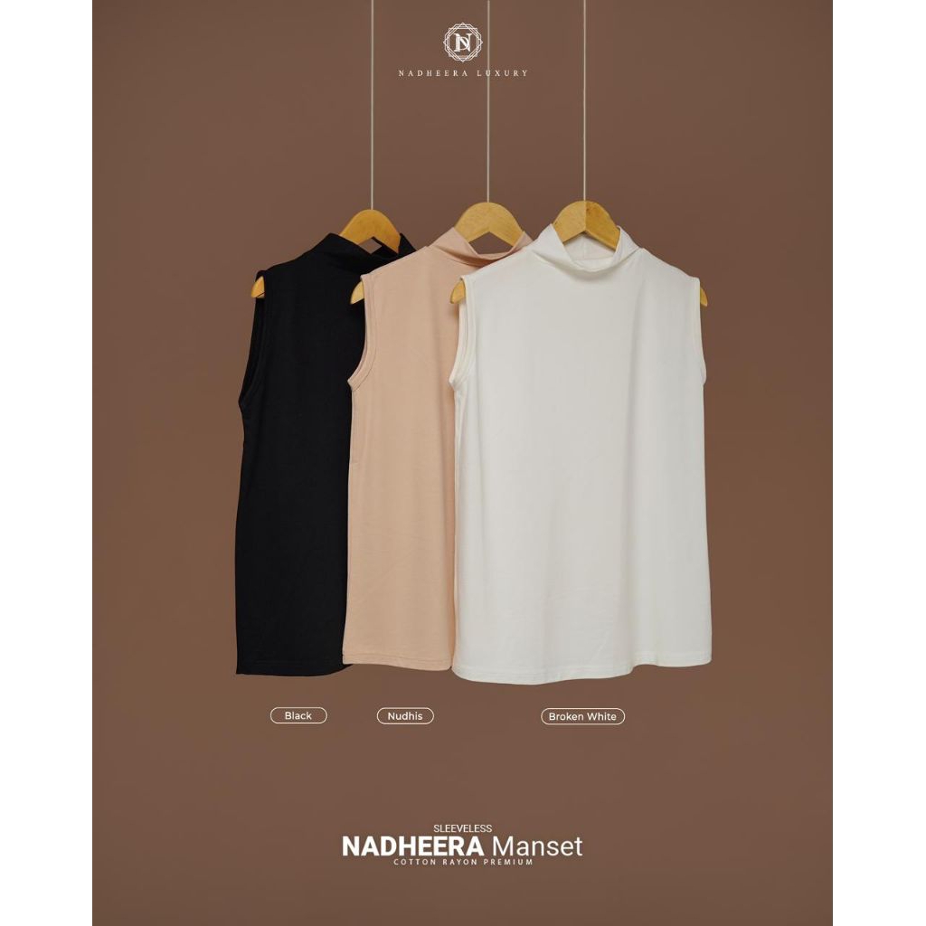 SPECIAL PROMO NADHEERA MANSET SLEEVELESS NADHEERA LUXURY