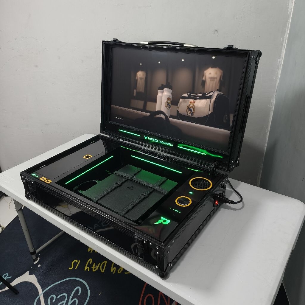 BARU PS Box PlayBox PlayStation PS3/PS4/PS5 layar 27 Inch - Tipe Techno Bee