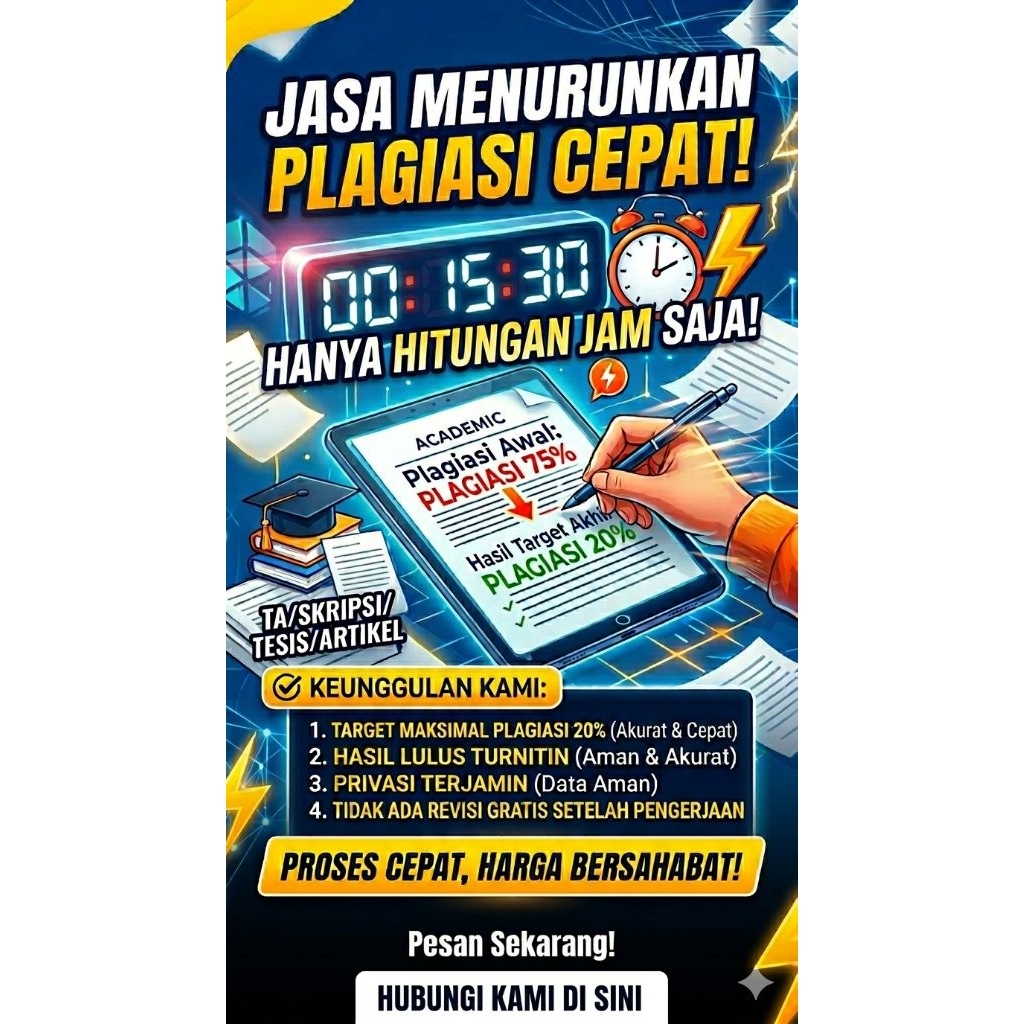 Jasa menurunkan plagiasi