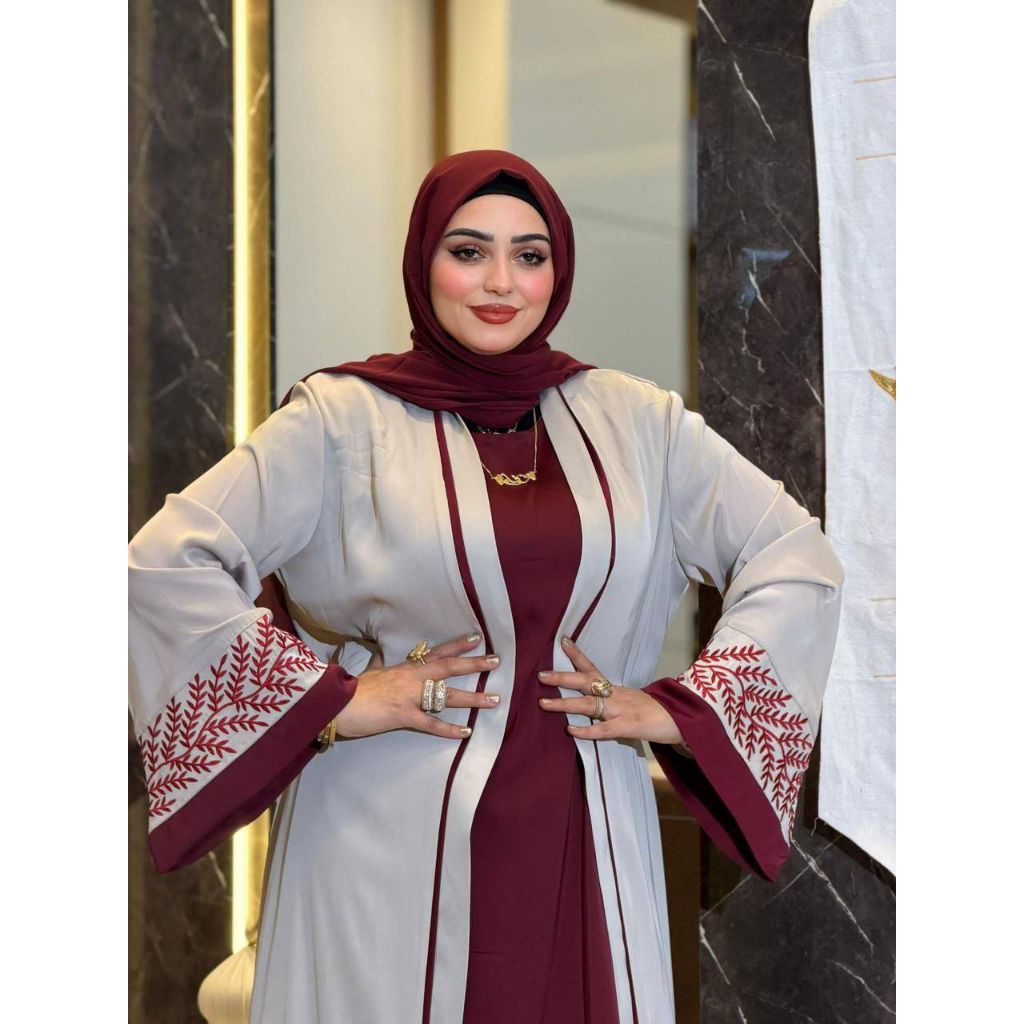 ABAYA DUBAI ABAYA NAJA INNER OUTER ABAYA MESIR MEWAHH