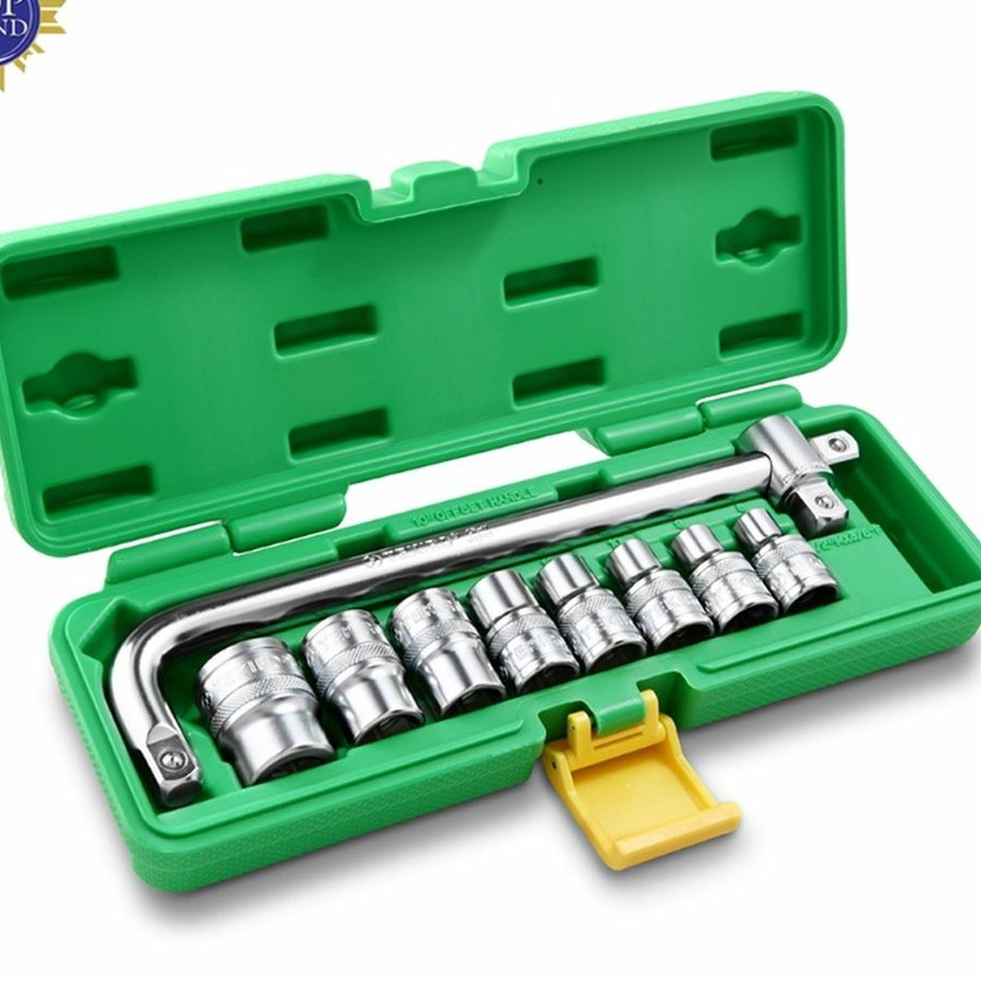 TEKIRO 1/2" HAND SOCKET SET 10 PCS / SOCKET SET / TOOLS - ALAT PERKAKAS