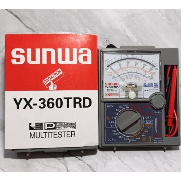 MULTITESTER SUNWA YX-360TRD / Multi tester manual merk Sunwa/ multitester / YX-360TRD