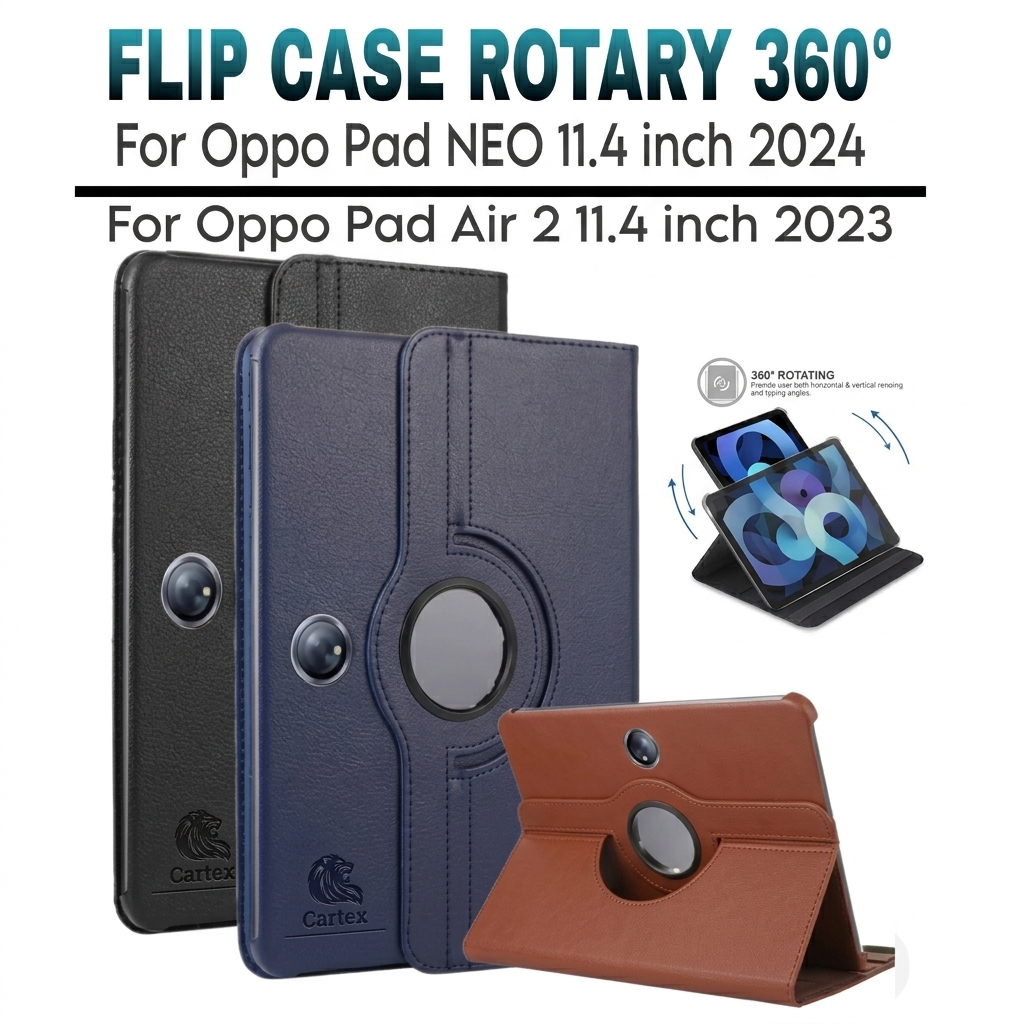 Case Rotary Oppo Pad NEO 11.4"inch 2024 /Oppo Pad Air 2 11.4"inch 2023 / case oppo pad neo / case op