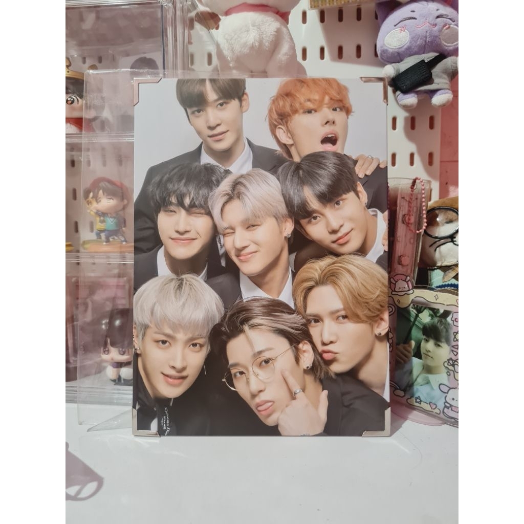ateez atiny 1st fankit hard photo