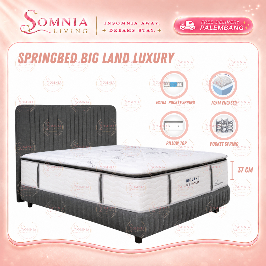 Springbed Bigland Luxury | Kasur Matras Springbed Bigland Murah Palembang
