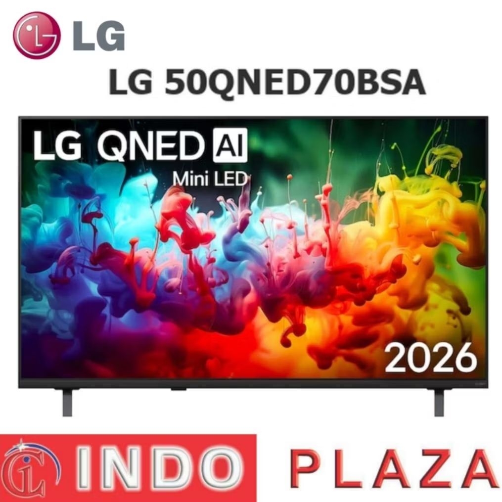 TV LG QNED 50 INCH AI QNED70BSA MINI LED 4K UHD HDR 10 SMART TV 2026