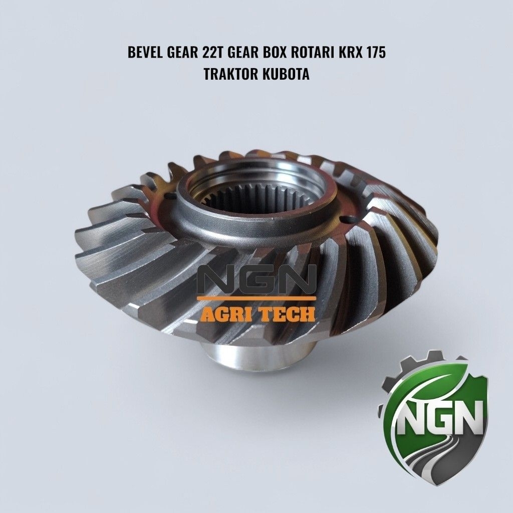 BEVEL GEAR 22T GEAR BOX ROTARY KRX 175 TRAKTOR KUBOTA