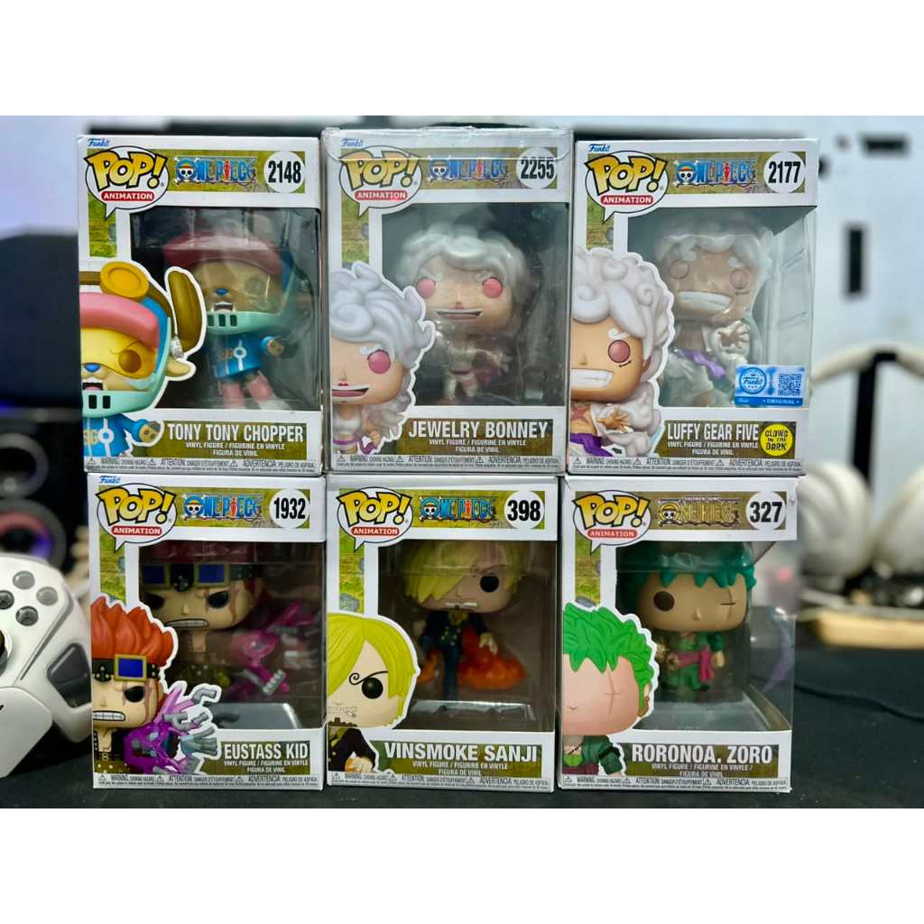 FUNKO POP ONE PIECE 6 SET