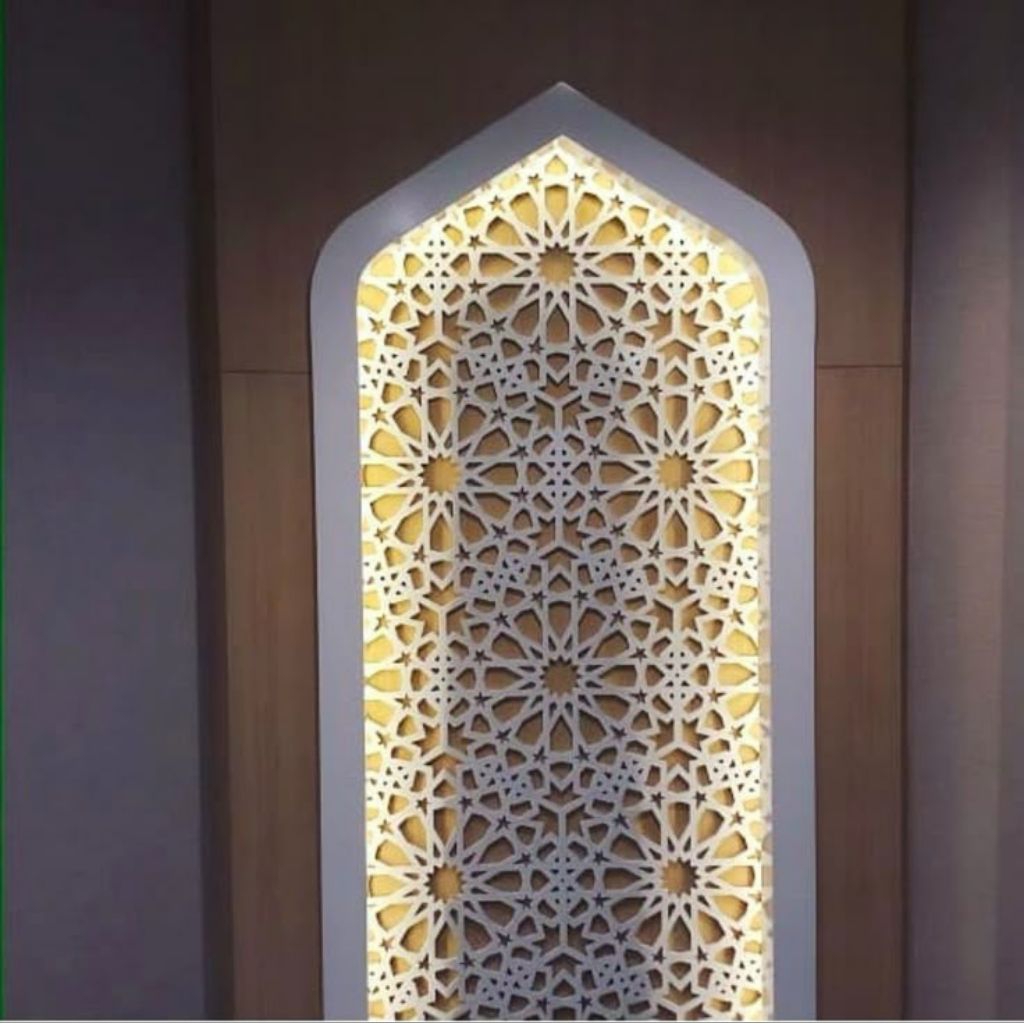 Jual GRC Krawangan Allah Muhammad Mihrab Masjid