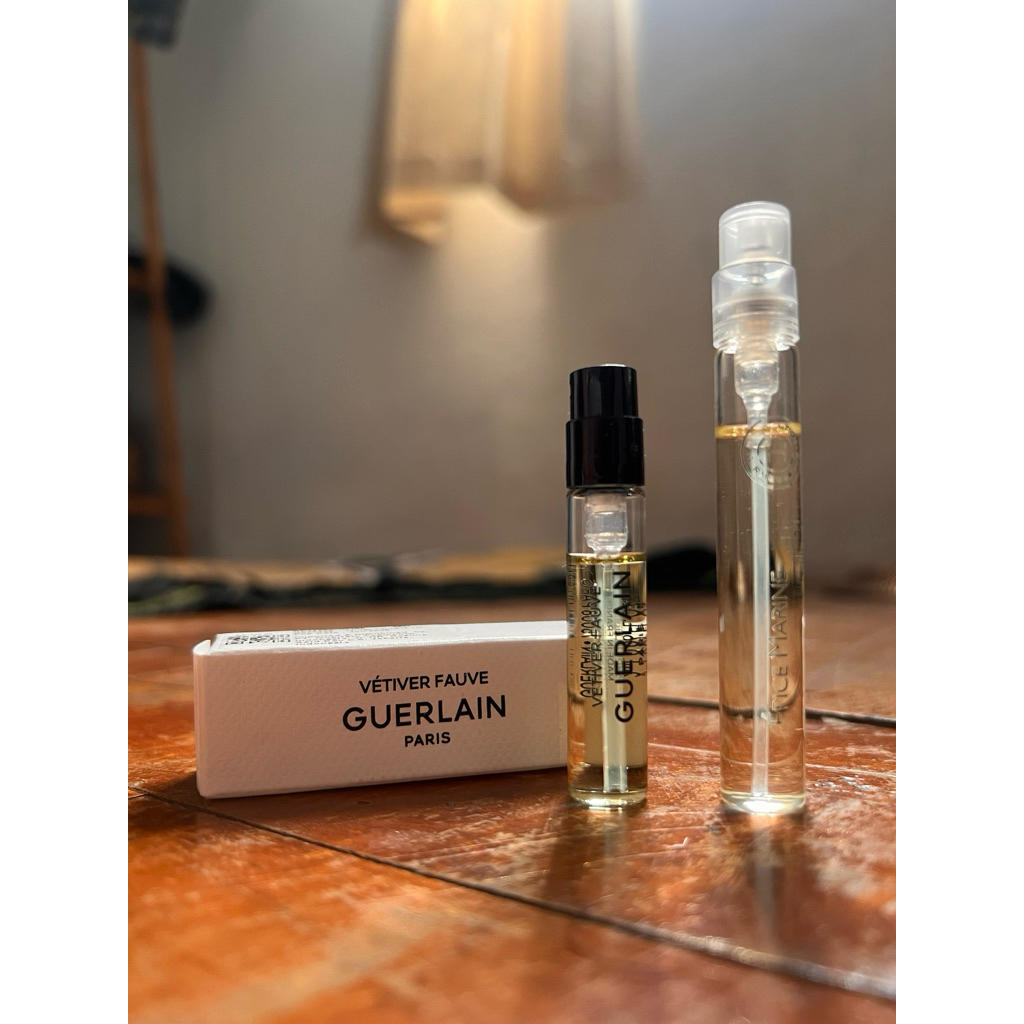 vial guerlain vetiver fauve 2 ml dan Hermessence Epice Marine 4ml promo bulan juni
