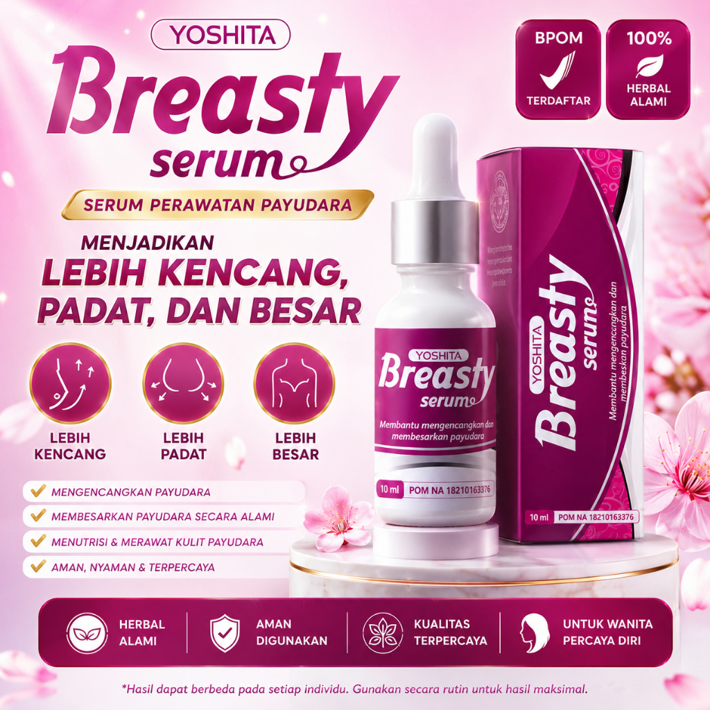 Yoshita Breasty Serum perawatan pemontok payudara