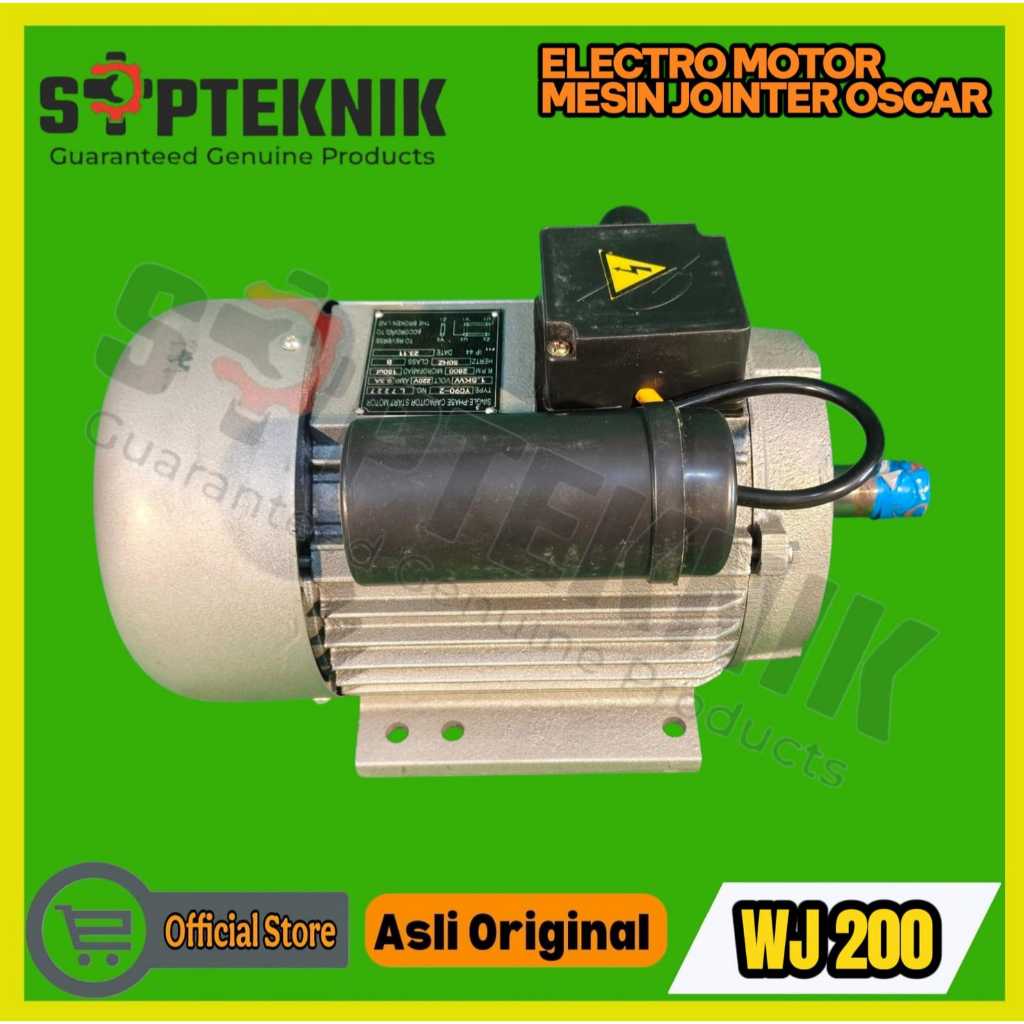 ELECTRO MOTOR/DINAMO MESIN JOINTER WJ 200 OSCAR