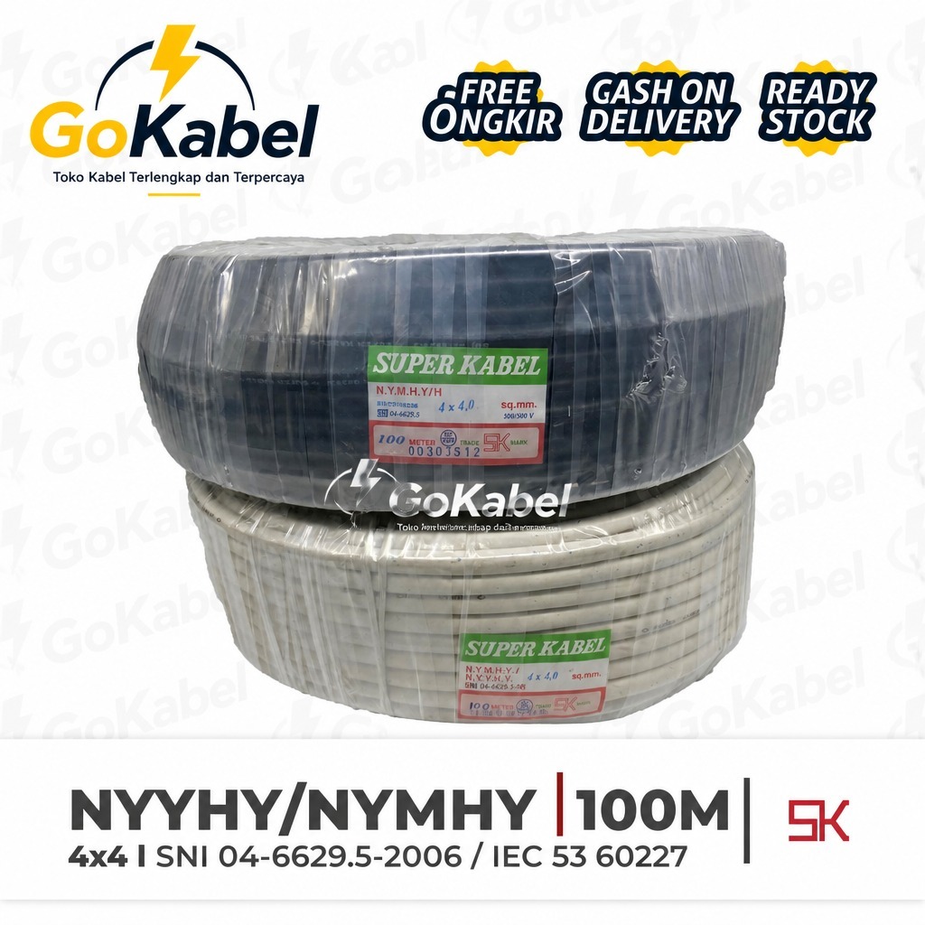 KABEL Super Kabel NYMHY/NYYHY 4X4 (100 METER)