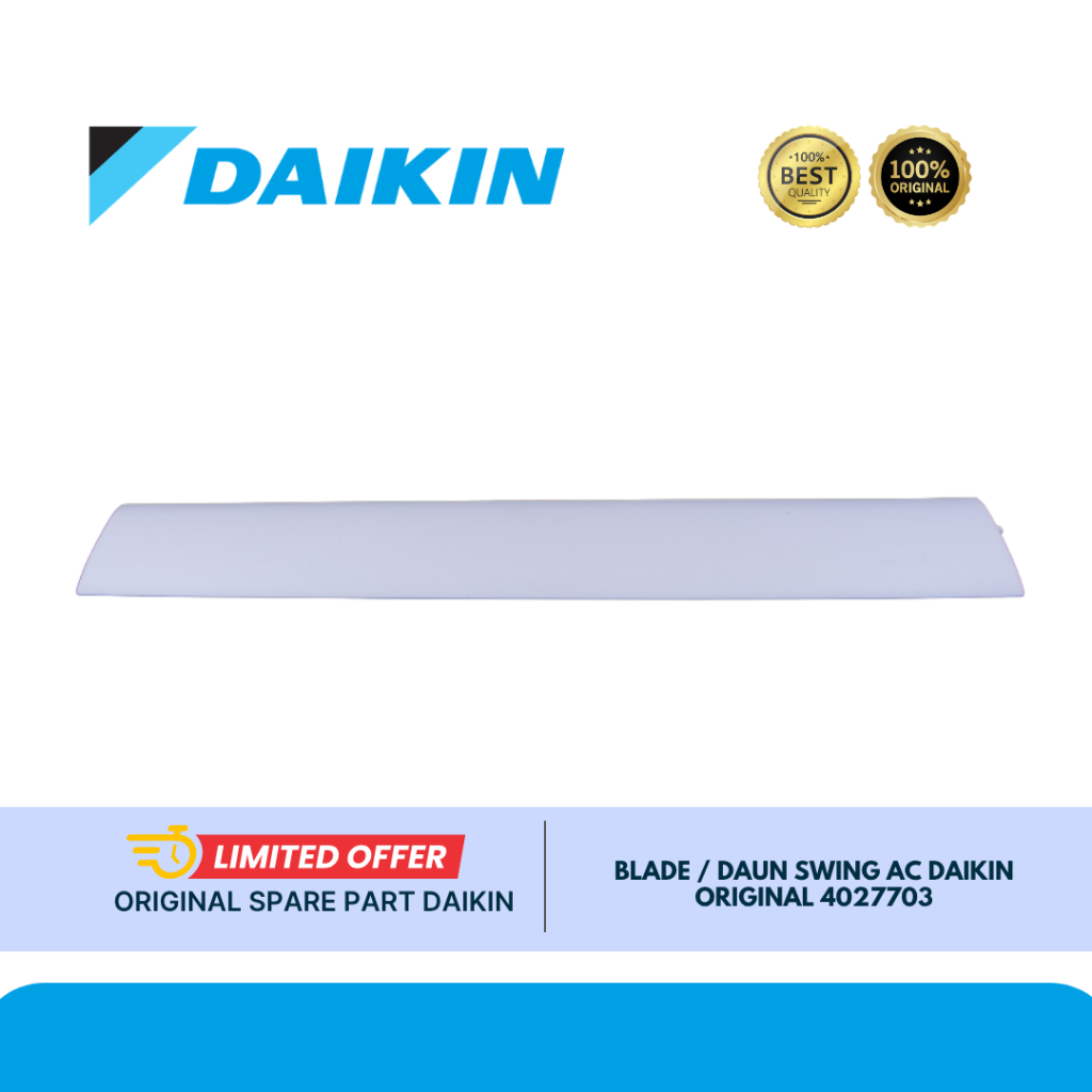 BLADE / DAUN SWING AC DAIKIN FTP15AV14 / FTP15AV149 / FTP25AV14 / FTP25AV149 ORIGINAL 4027703