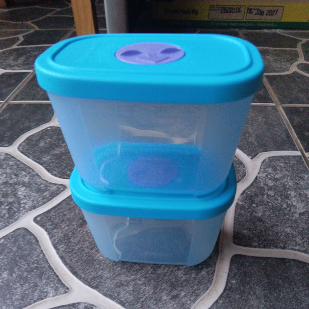 mini freezer met tupperware (2pcs) 100% ori