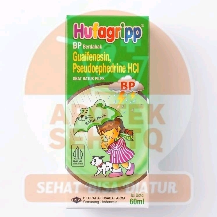 Hufagrip Batuk Berdahak dan Pilek 60ml