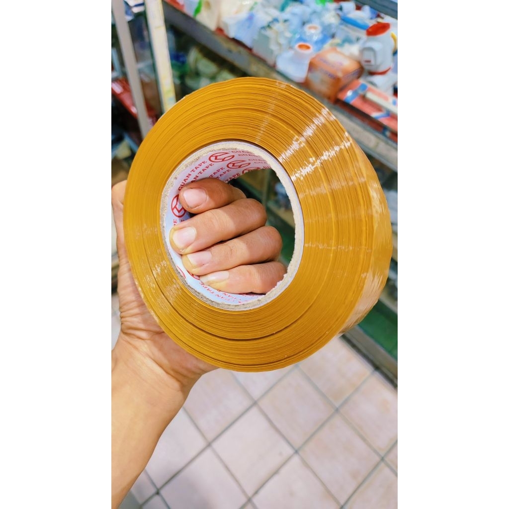 lakban cokelat 500yard 300m ekonomis