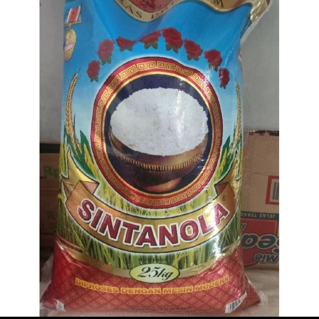 Beras Sintanola Premium 25kg ready - Instan , Mudah Dikirim