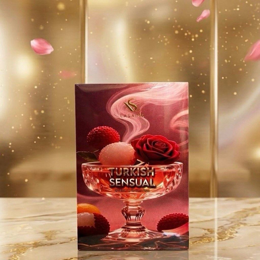 TURKISH SENSUAL LASAINS PARFUM - Segar Leci, Manis Rose, dan Sensual