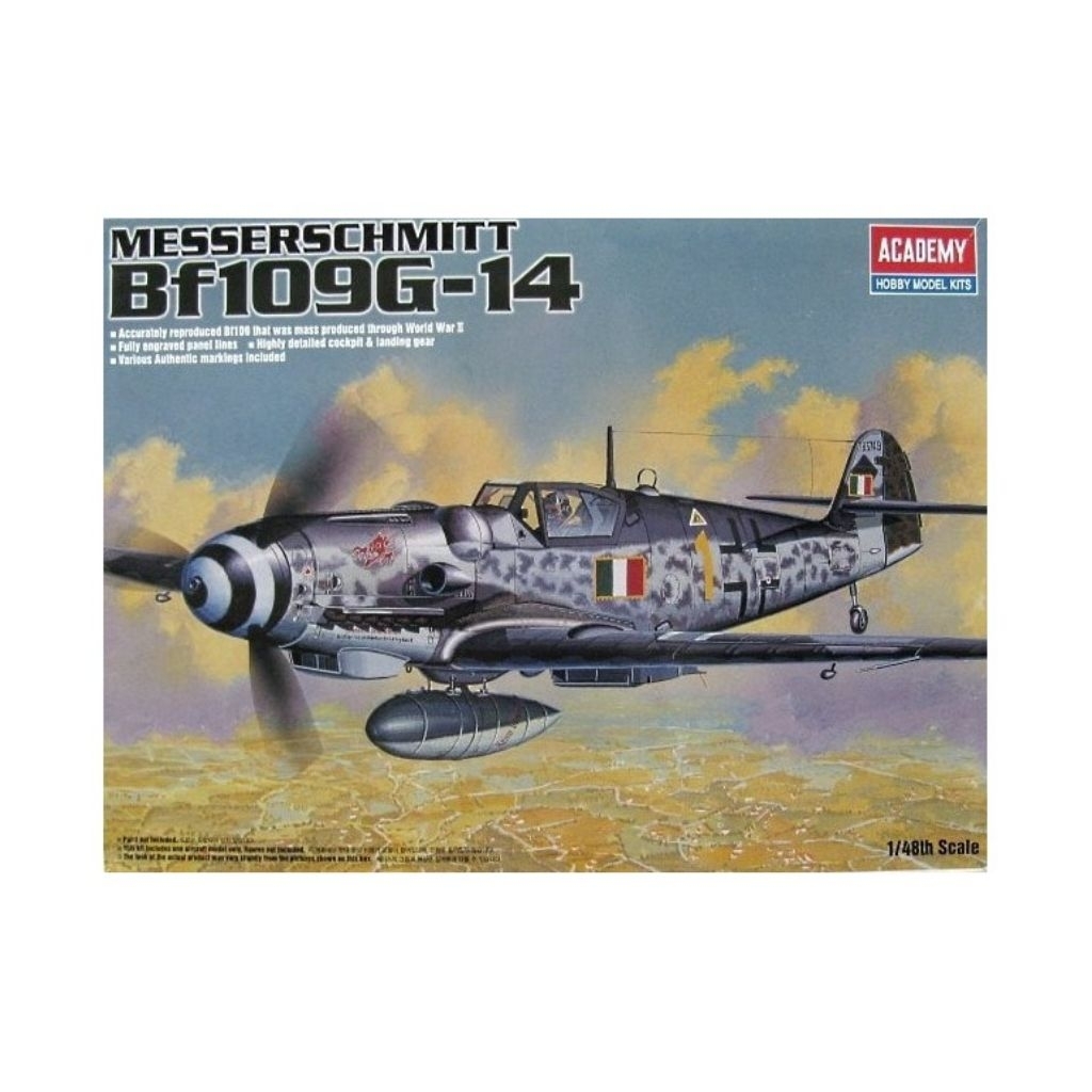 academy messerschmitt bf109g 14 1/48