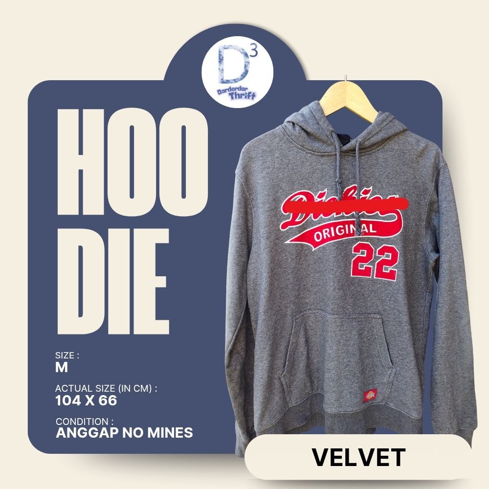 Hoodie Dickies Abu Velvet