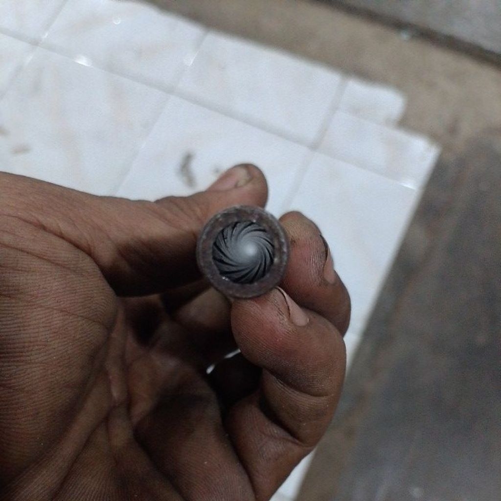 suling baja od 12,8 mm id 8,3 mm