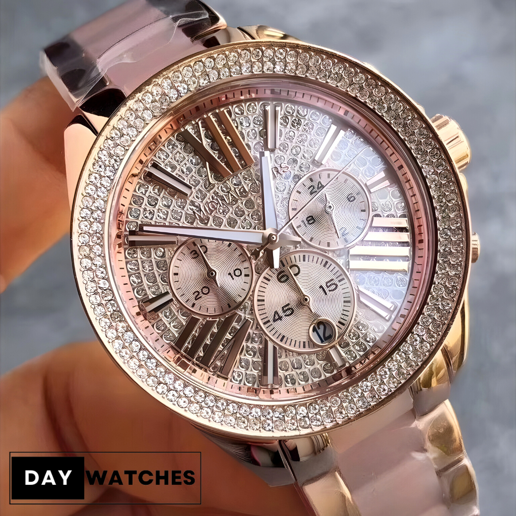 Jam Tangan Wanita Mk6096 Garansi 2 th
