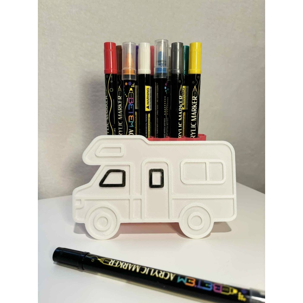 Mewarnai Camping Car Coloring
