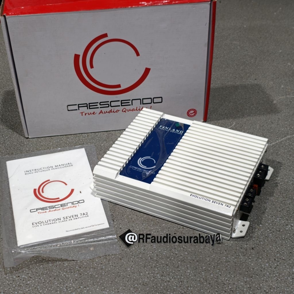 Crescendo  EVO seven 7A2 power 2 channel special edition