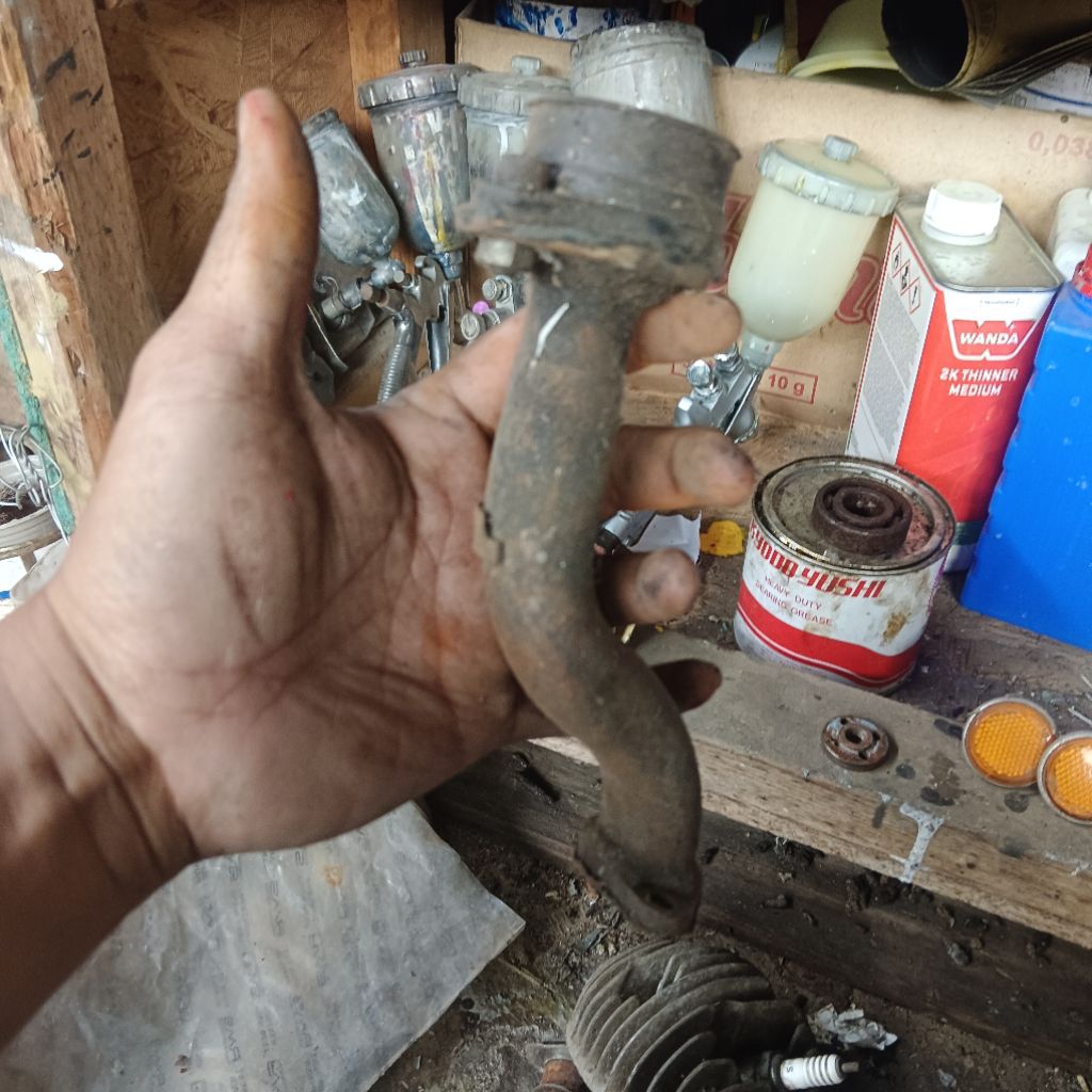 intake manifold karburator vespa pts