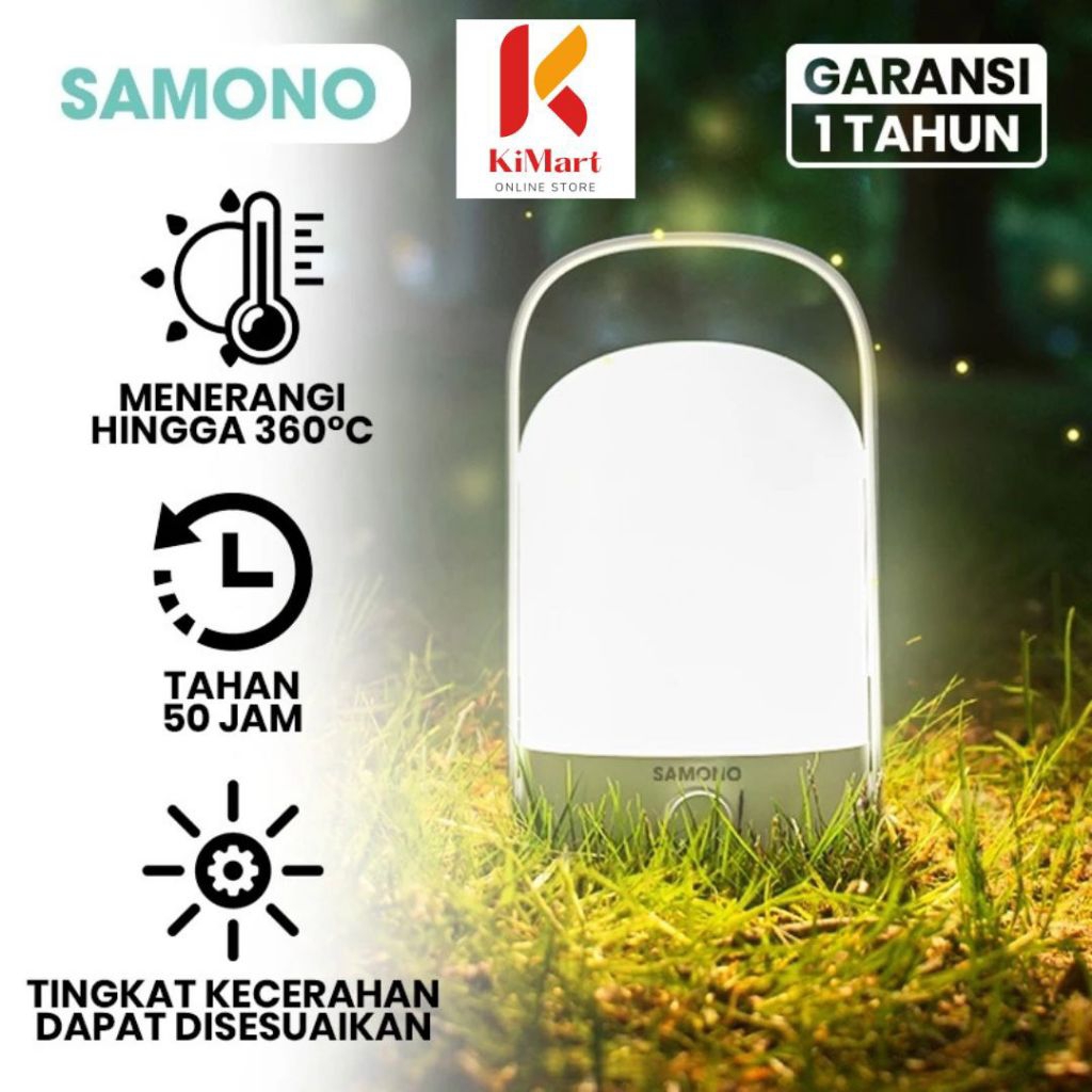 SAMONO PORTABLE LAMP SW RLW08 WHITE